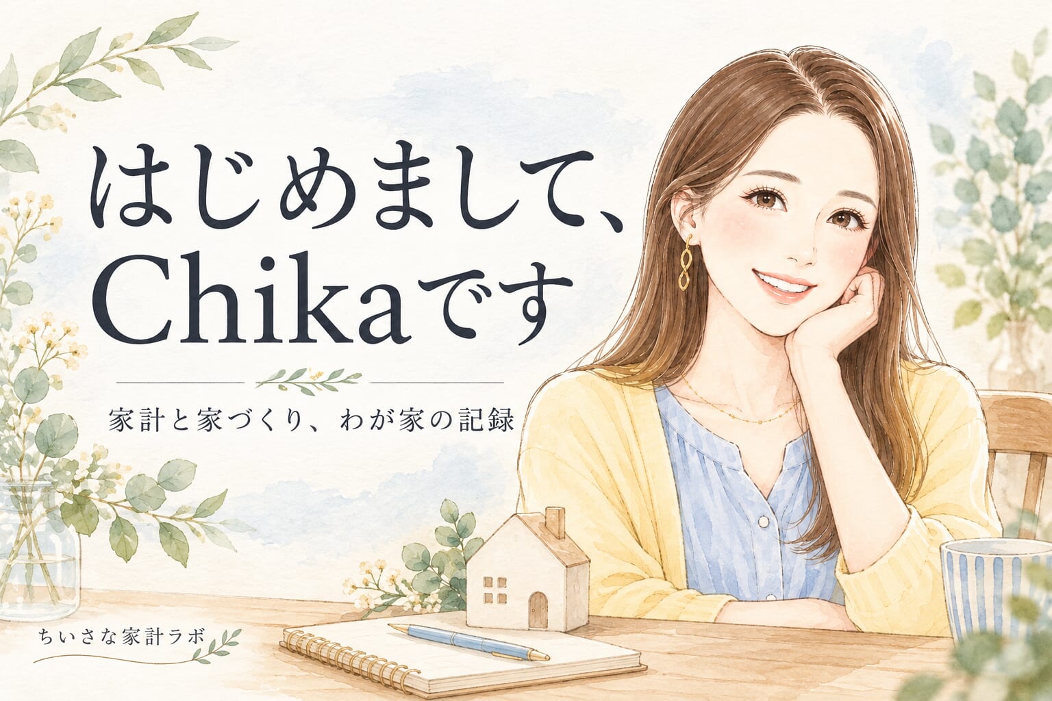 はじめまして、Chikaです｜家計を整えて、好きな家と暮らしを育てる