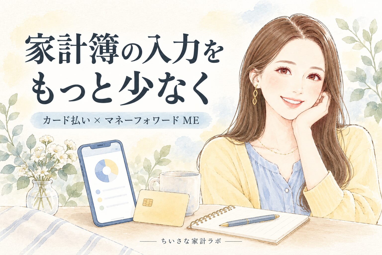 家計簿の入力を減らす方法｜カード払いとマネーフォワード MEの使い方